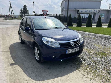 Авто Dacia Sandero 2009 № 8739266