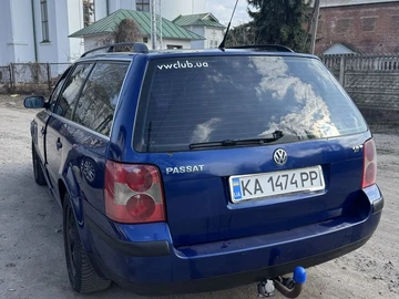 Авто Volkswagen Passat Variant 2001 № 8746609