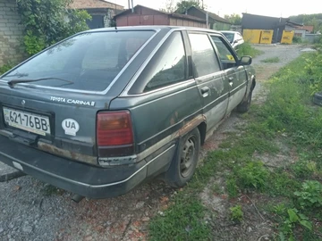 Авто Toyota Carina 1986 № 8750405