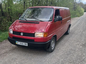 Авто Volkswagen Transporter 1992 № 8756475