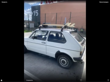Авто Volkswagen Golf 1981 № 8775342