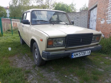 Авто ВАЗ 2107 1991 № 8779576