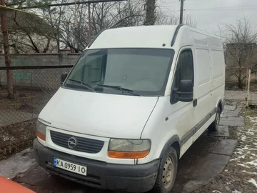 Авто Opel Movano 2001 № 8790422