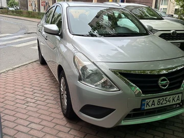 Авто Nissan Versa 2017 № 8792624