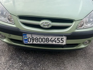 Авто Hyundai Getz 2006 № 8795506