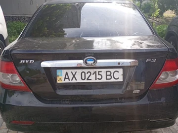 Авто BYD F3 2007 № 8803704