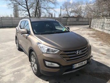 Авто Hyundai Santa Fe 2013 № 8815313