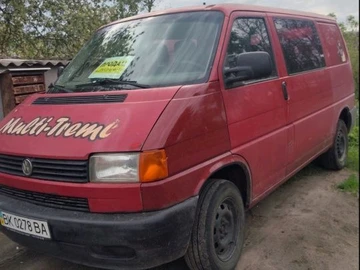 Авто Volkswagen Transporter 1996 № 8833815
