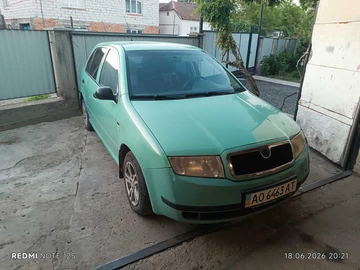 Авто Skoda Fabia 2001 № 8876129