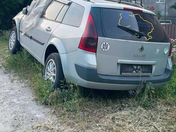 Авто Renault Megane 2004 № 8879345
