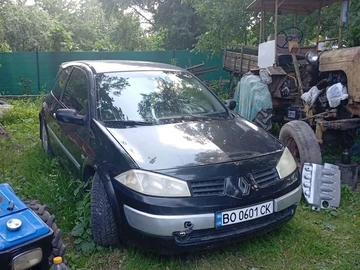 Авто Renault Megane 2003 № 8954511