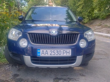 Авто Skoda Yeti 2011 № 8978704